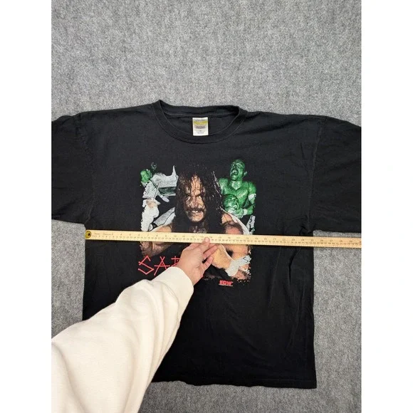 Sabu ECW Extreme Championship Wrestling T Shirt Mens‎ XXL Black Homicidal RARE - Picture 11 of 14